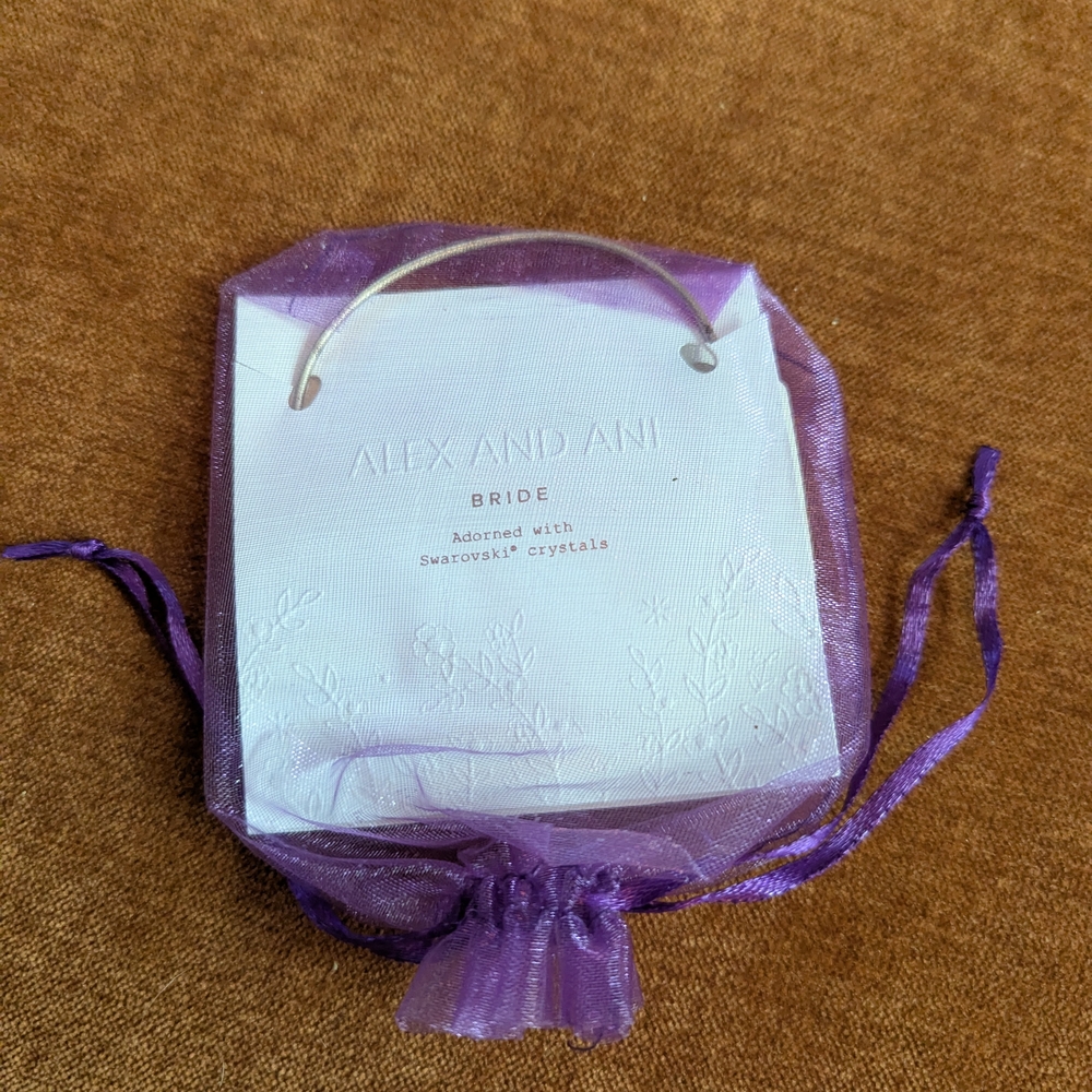 Alex and Ani Bride Bag with Swarovski Crystals